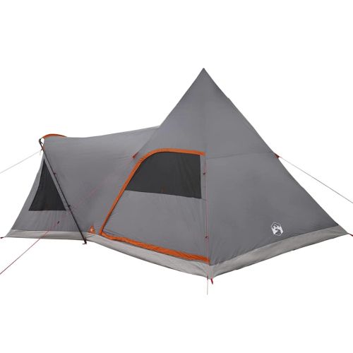 Тент тип Teepee за 5 души 5 души Сив и оранжев