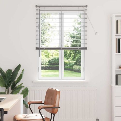 Вертикални щори Сребрист 175 x 85 см Алуминий