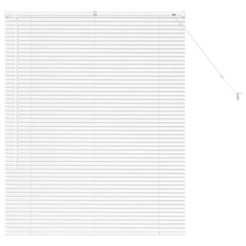 Вертикални щори Бяло 130 x 100 cm Алуминий