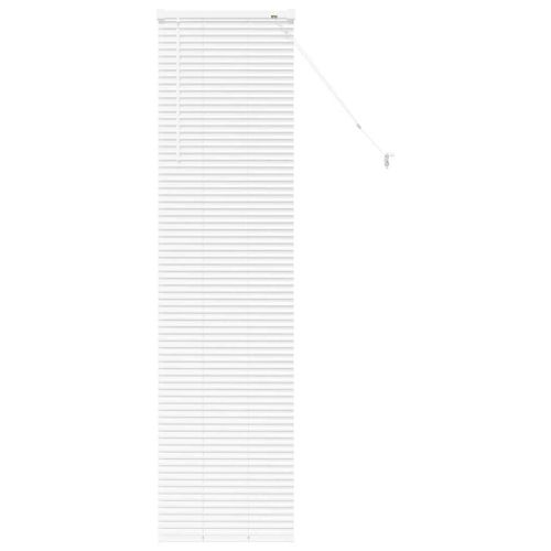 Вертикални щори Бяло 175 x 40 см Алуминий