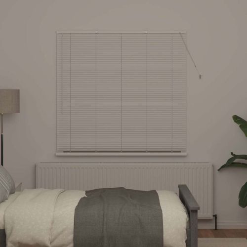Вертикални щори Бяло 175 x 140 см Алуминий
