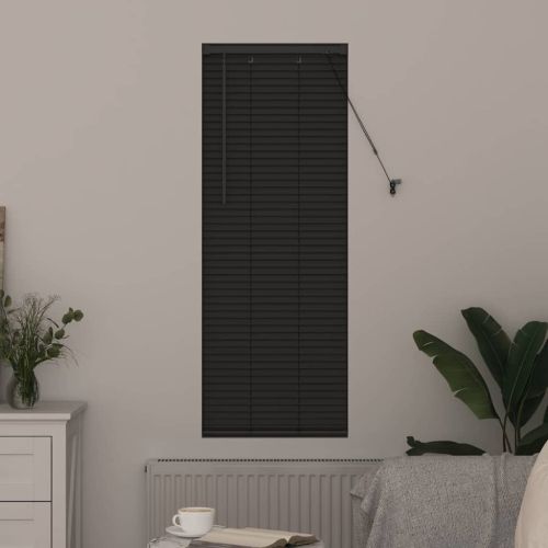 Вертикални щори Тъмен сив 130 x 45 см Алуминий