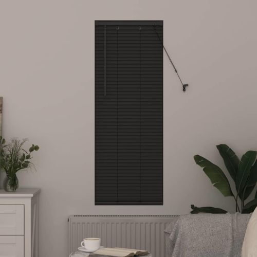 Вертикални щори Тъмен сив 175 x 50 см Алуминий