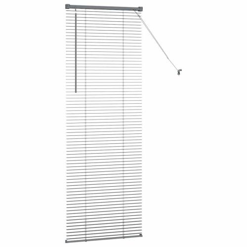 Вертикални щори Тъмносиво 175 x 60 см Алуминий