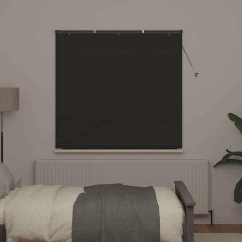 Вертикални щори Тъмен сив 175 x 150 см Алуминий
