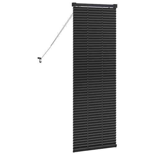 Вертикални щори Черно 130 x 55 см Алуминий