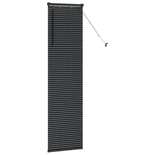 Вертикални щори Черно 175 x 50 см Алуминий