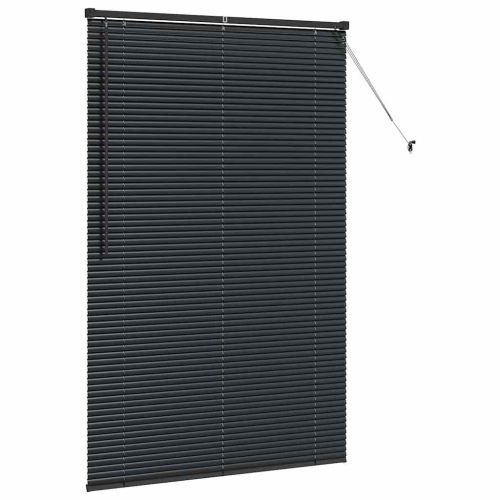 Вертикални щори Черно 175 x 110 см Алуминий