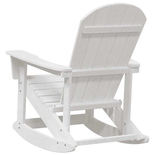 Люлеещ се стол Adirondack Бяло 92 x 73,5 x 92 см HDPE