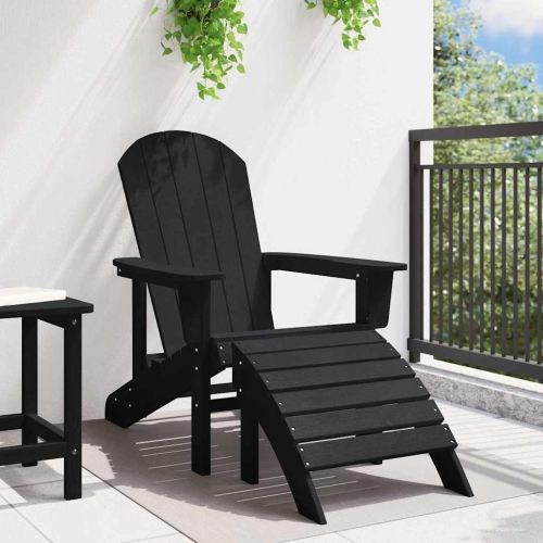 Стол Adirondack Черно 82 х 74 х 92 см HDPE