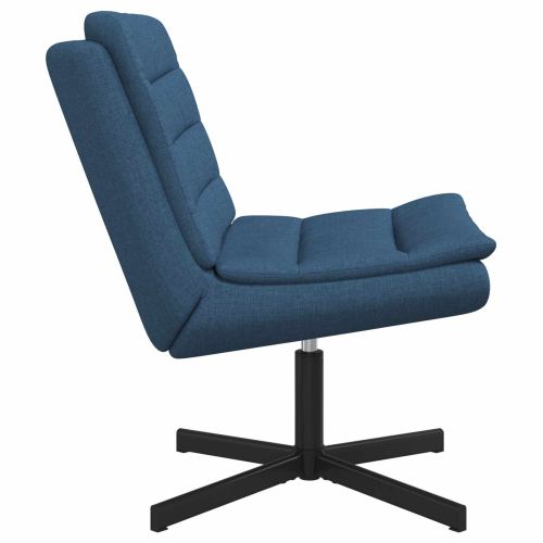 Въртящ се стол Синьо 63 x 75 x 76 см текстил