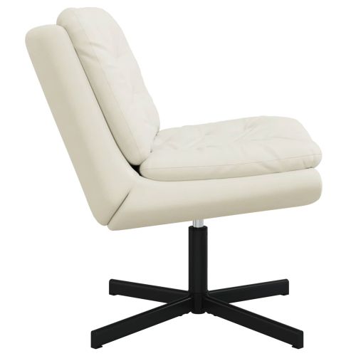 Къртящ релаксиращ стол Крем 63 x 75 x 76 см Кадифе