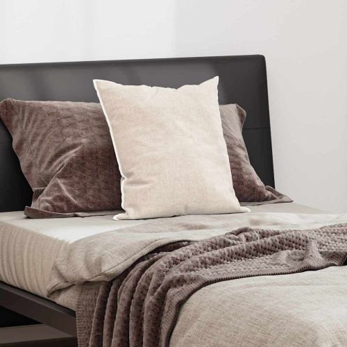 Възглавница с възглавница Бяло 61 x 41 x 20 см Полиестер