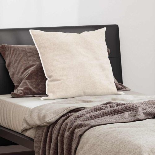 Възглавница с възглавница Бяло 81 x 80 x 20 см Полиестер