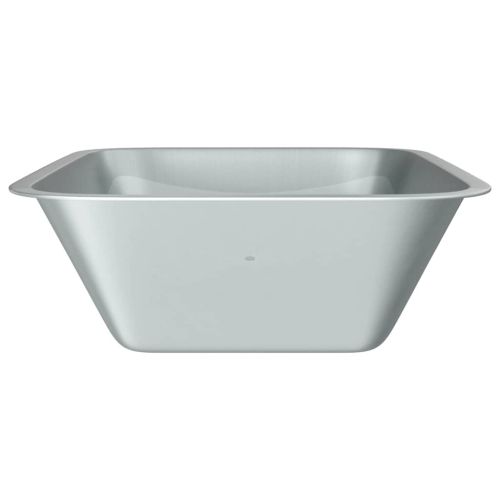 Подмяна на чиния за количка Сребрист 88 x 60 x 32 см Стомана
