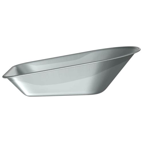 Подмяна на чиния за количка Сребрист 90 x 63 x 28 см Стомана