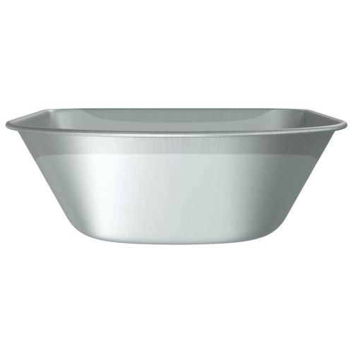 Подмяна на чиния за количка Сребрист 90 x 63 x 28 см Стомана