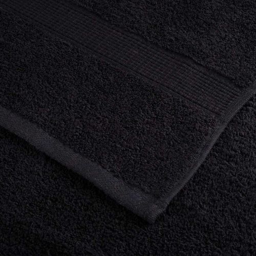 Хавлия за гости SOLUND 25 pcs Черно 100 x 200 cm 550 gsm