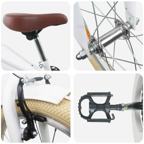 Детски Велосипед 20 инча 6-11 Бяло