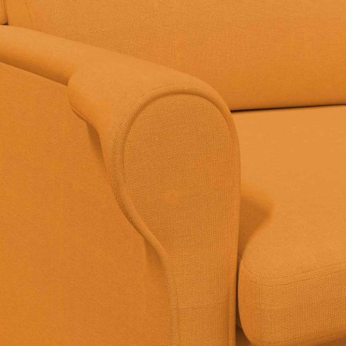 фотьойл Тъмножълто текстил