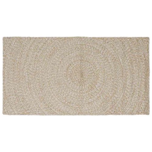 Килими за помещение Естествено и бяло 60 x 110 cm юта