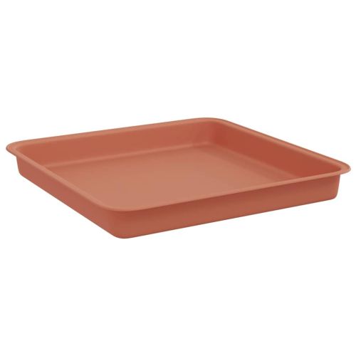 Саксии за растения 6 pcs Червено тухла 23 x 23 x 17,5 см