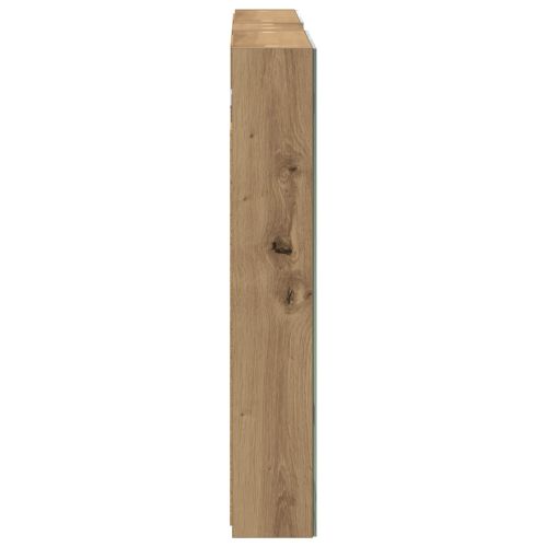 Комплект шкафове за баня с рафт 3 pcs 100 x 10,5 x 60,5 см