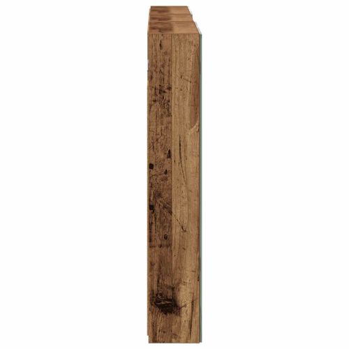 Комплект шкафове за баня с рафт 3 pcs 110 x 10,5 x 60,5 см