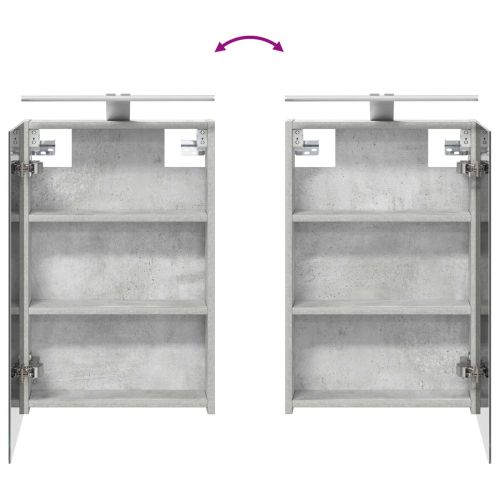 Комплект шкафове за баня с рафт 3 pcs 110 x 10,5 x 60,5 см