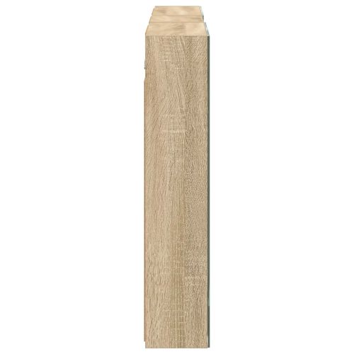 Комплект шкафове за баня с рафт 3 pcs 130 x 14,5 x 70 см