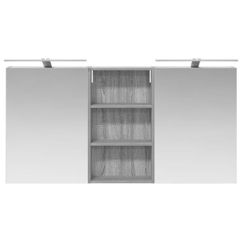 Комплект шкафове за баня 3 pcs 140 x 14,5 x 70 см