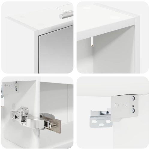 Комплект шкафове за баня 3 pcs 106 x 16 x 62,5 см
