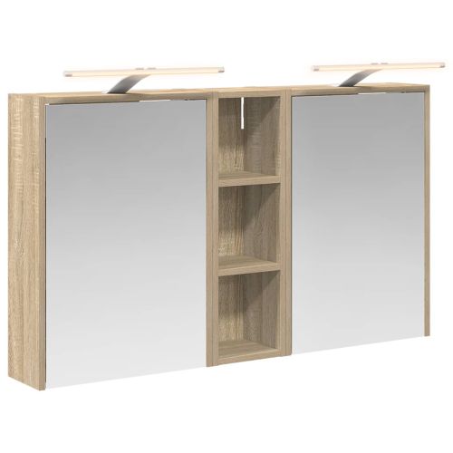 Комплект шкафове за баня 3 pcs 106 x 16 x 62,5 см
