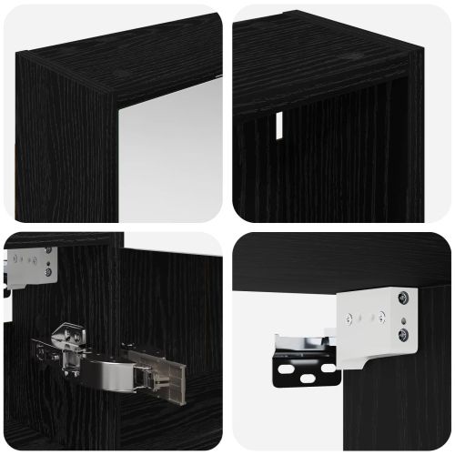 Комплект шкафове за баня 3 pcs 116 x 16 x 62,5 см