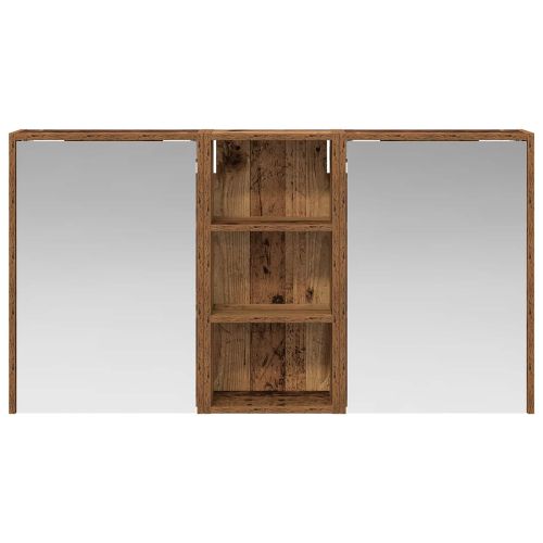 Комплект шкафове за баня 3 pcs 116 x 16 x 62,5 см