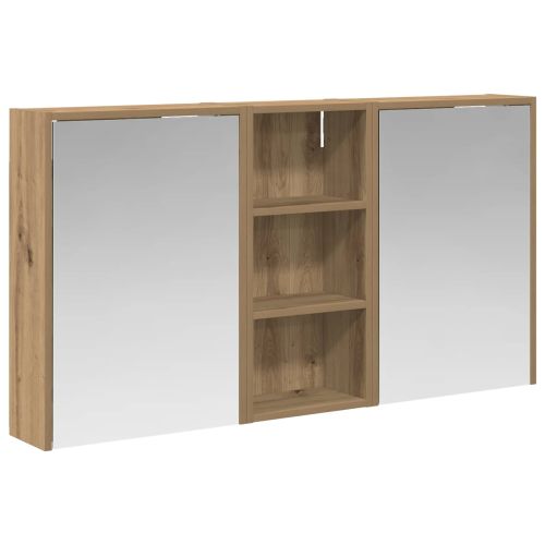 Комплект шкафове за баня 3 pcs 116 x 16 x 62,5 см