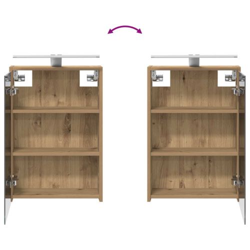 Комплект шкафове за баня 3 pcs 116 x 16 x 62,5 см