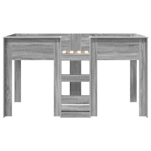 Двуетажно легло за деца Сив Сонома 75 x 190 cm