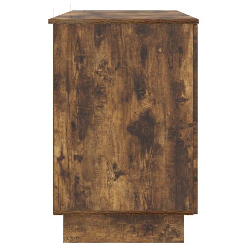 Бюро Опушен дъб Инженерна дървесина 142,5 x 50 x 75 см