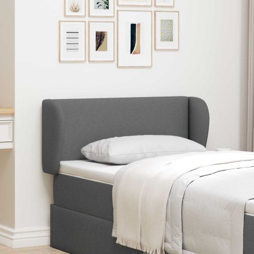 Ушичка на таблата Тъмен сив 40 x 23 x 6 см текстил